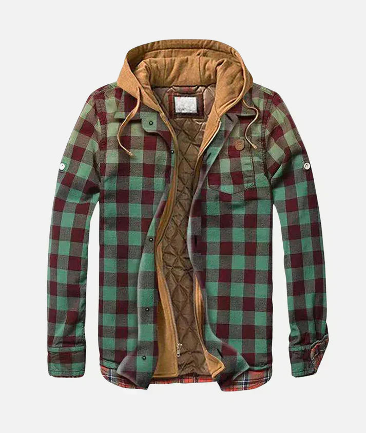 Yves™ I Patchwork check jacket