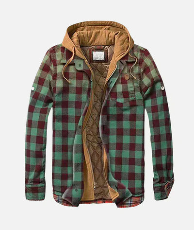 Yves™ I Patchwork check jacket