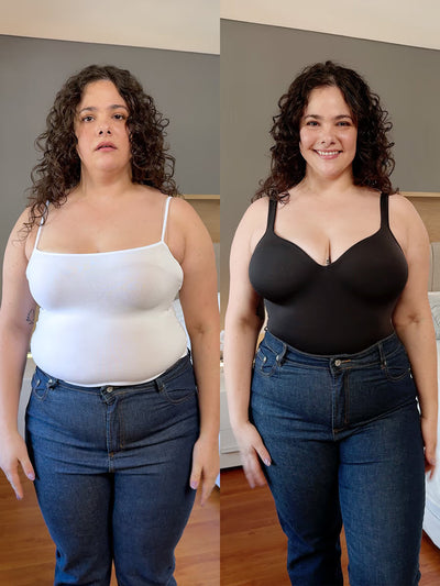 Noelia – Shaping T-shirt with built-in bra