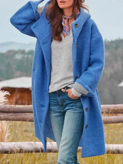 AMELIE - Stylish long winter coat