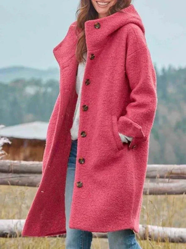 AMELIE - Stylish long winter coat
